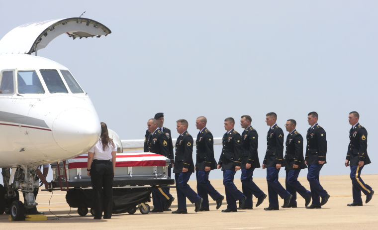 Spc. Ember Alt Ramp Ceremony